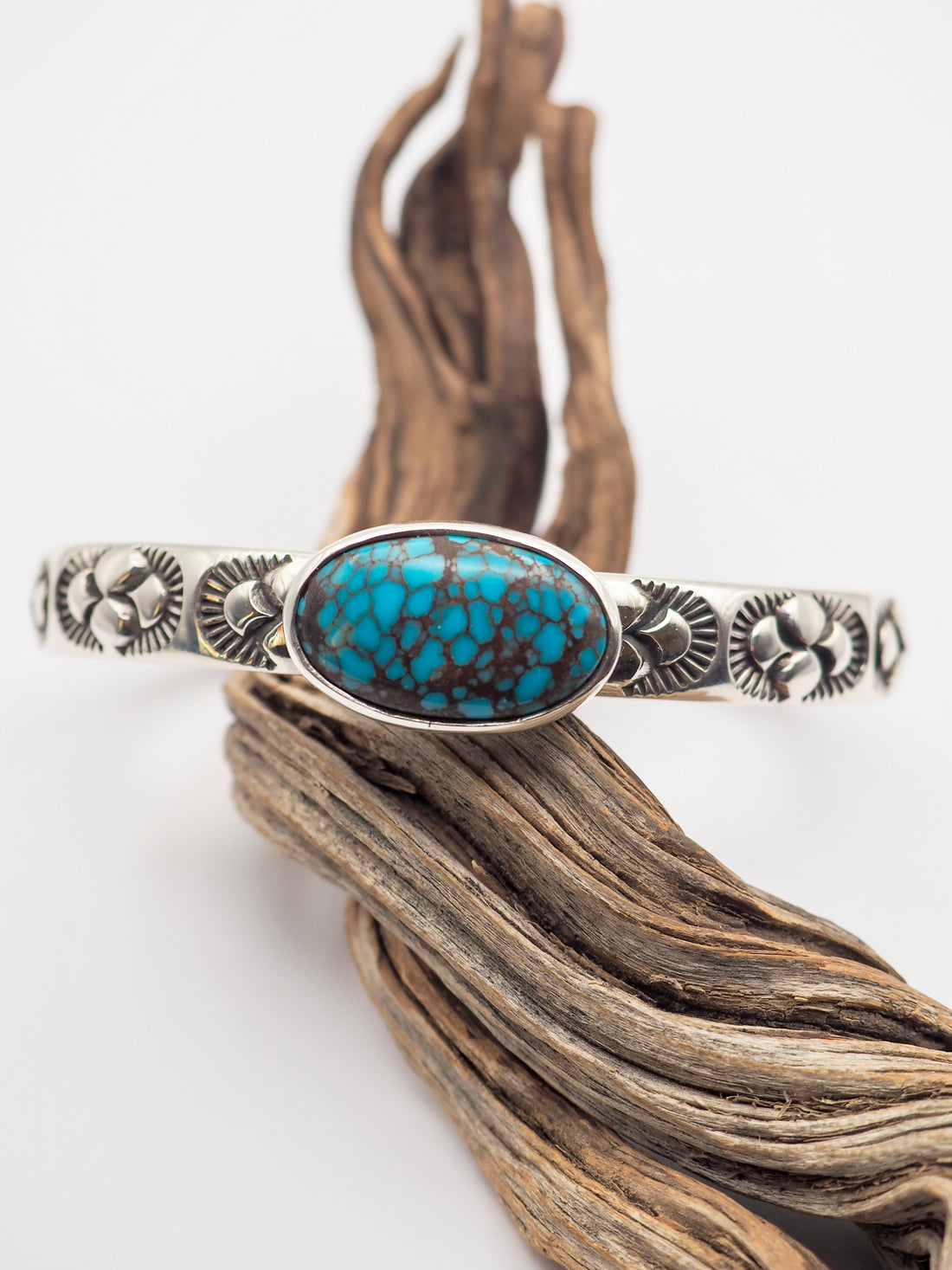 Egyptian Turquoise Oasis Heavyweight Stacker Cuff S/M