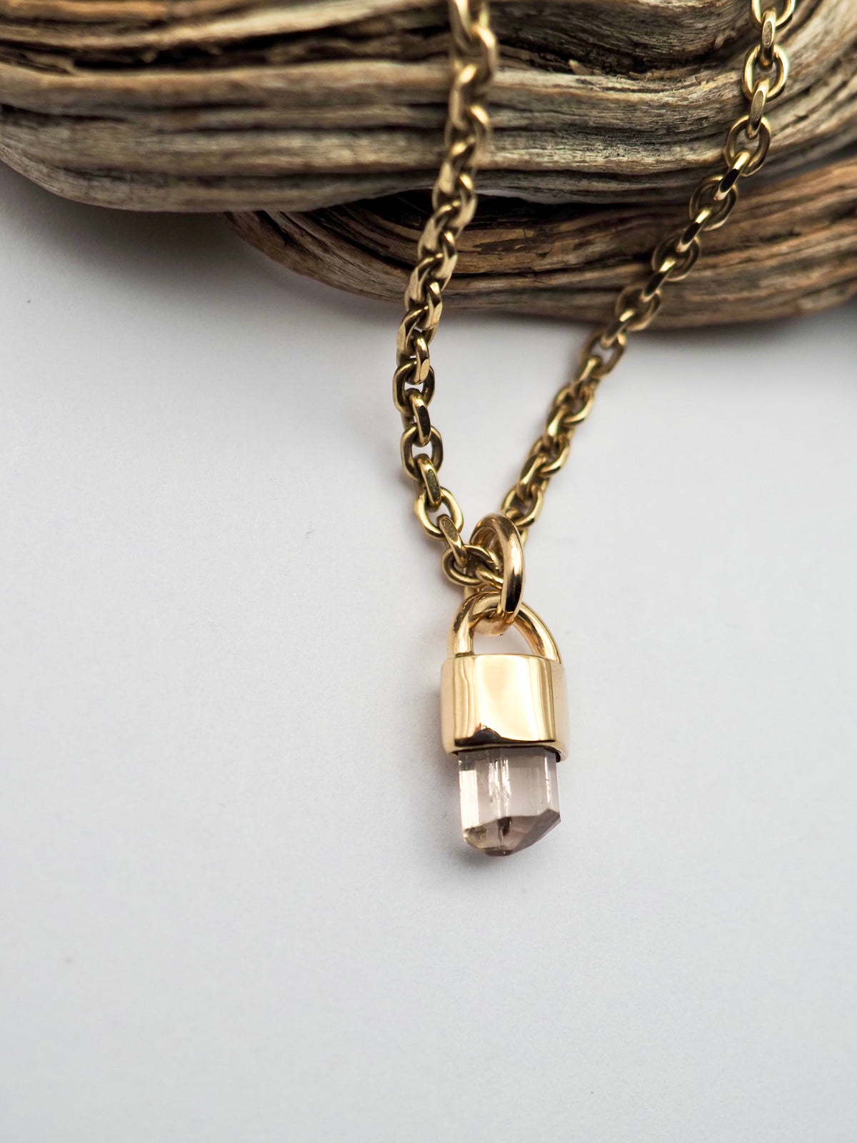 Topaz 14k Gold Talisman