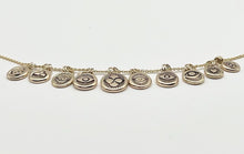 14k Gold Lucky Raincloud Pendant Necklace (B)