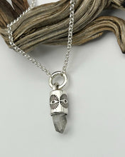 Tibetan Quartz Weirdo Eye O Ring Talisman Necklace