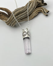 Polished Pink Kunzite Eye Talisman Necklace