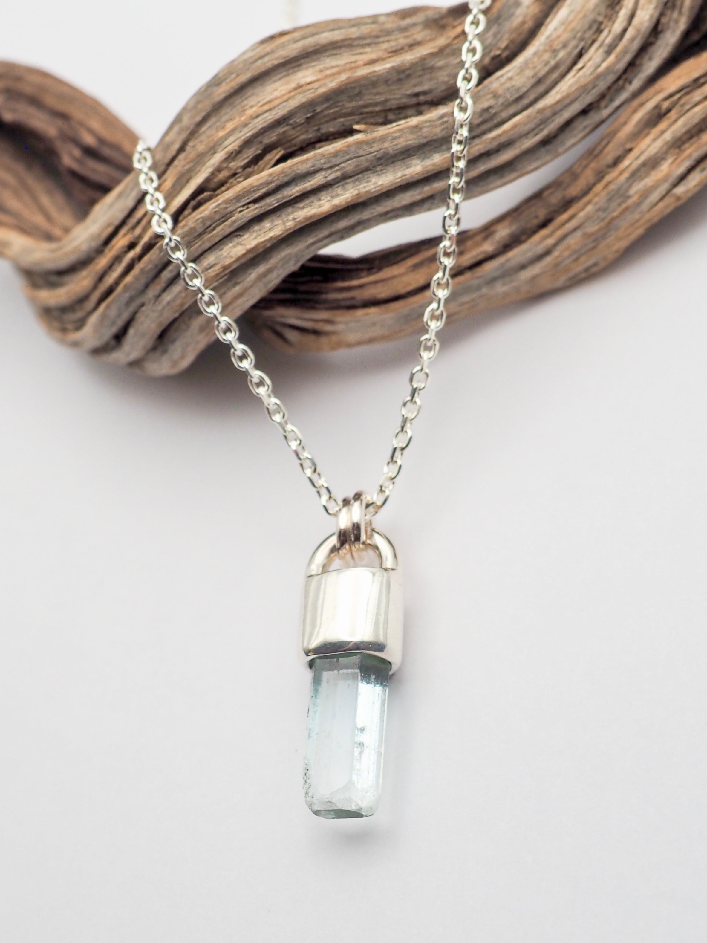 Aquamarine Talisman Necklace