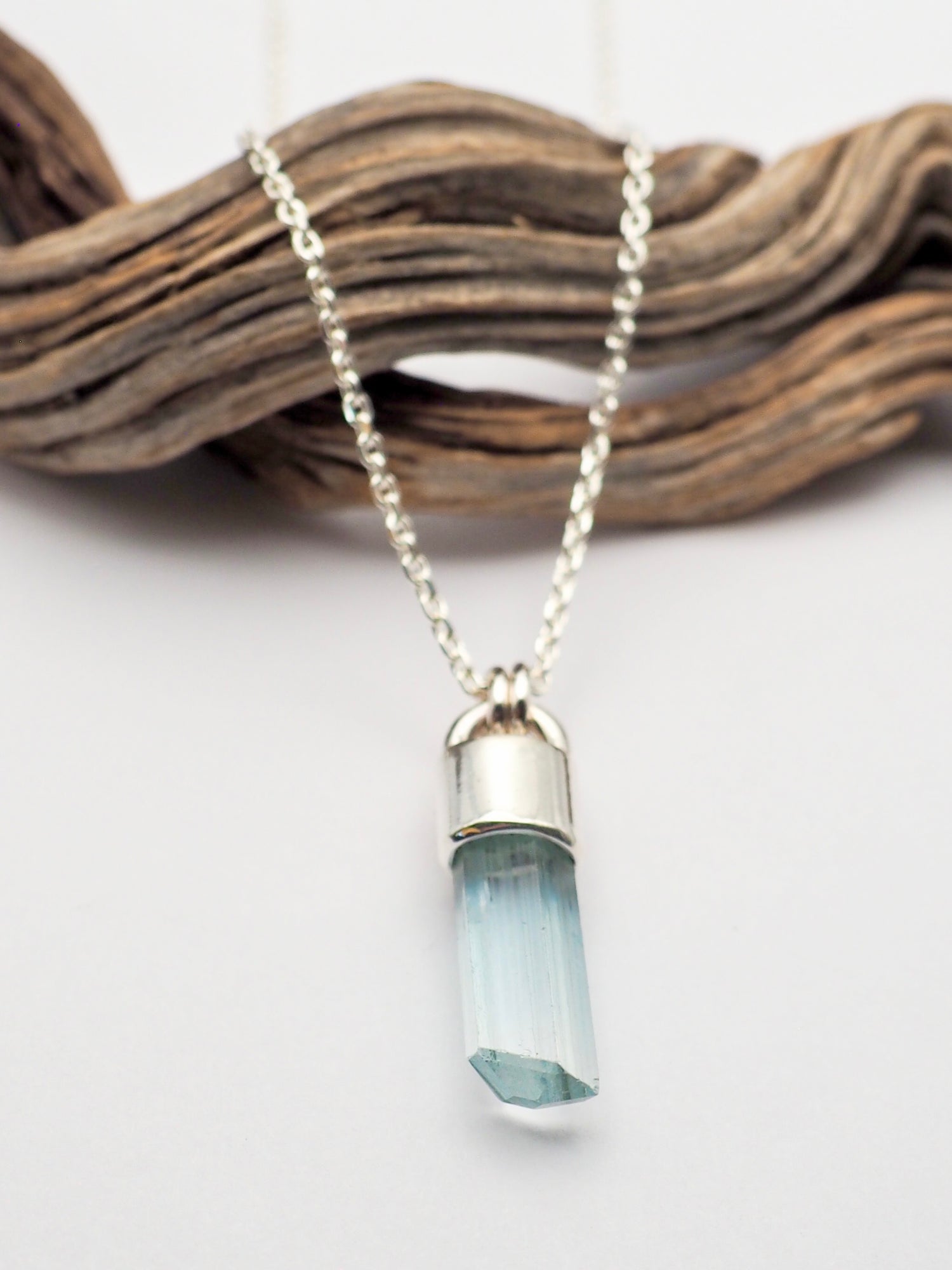 Aquamarine Talisman Necklace
