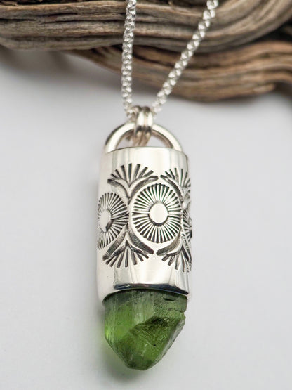 Peridot Sunshine/Desert Talisman Necklace