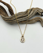 14k Gold Lucky Eye Talisman Necklace