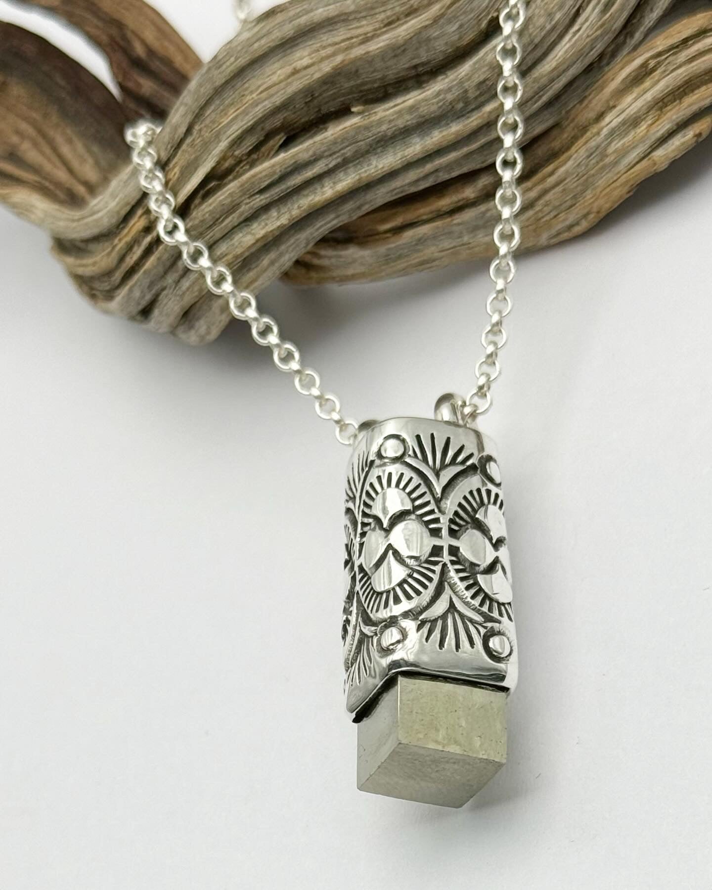 Pyrite Ocotillo/Desert Talisman Necklace