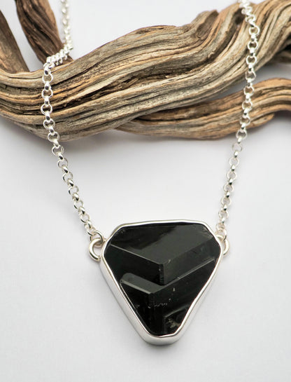 Black Tourmaline Talisman Necklace