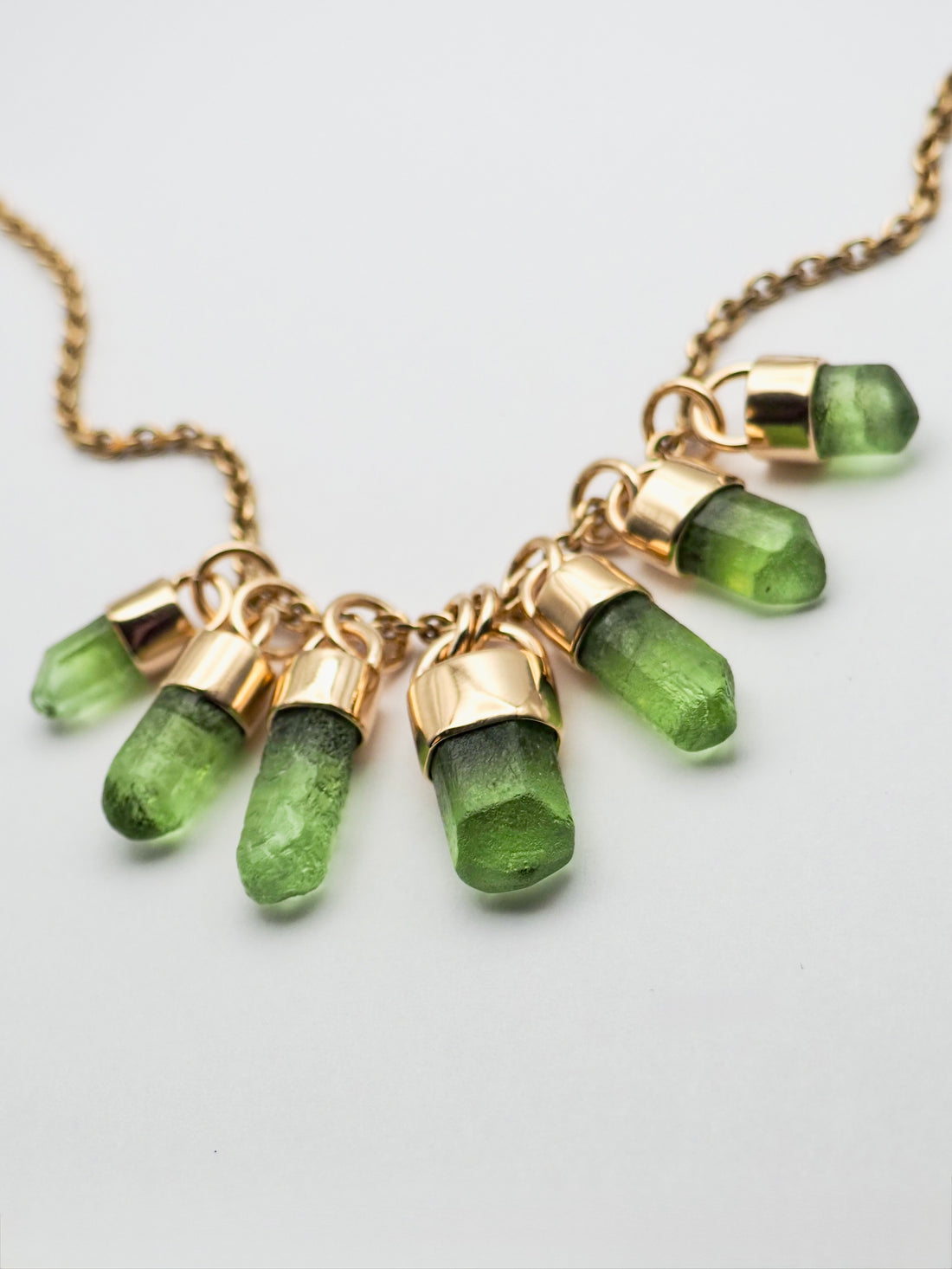Peridot 14k Gold Talisman