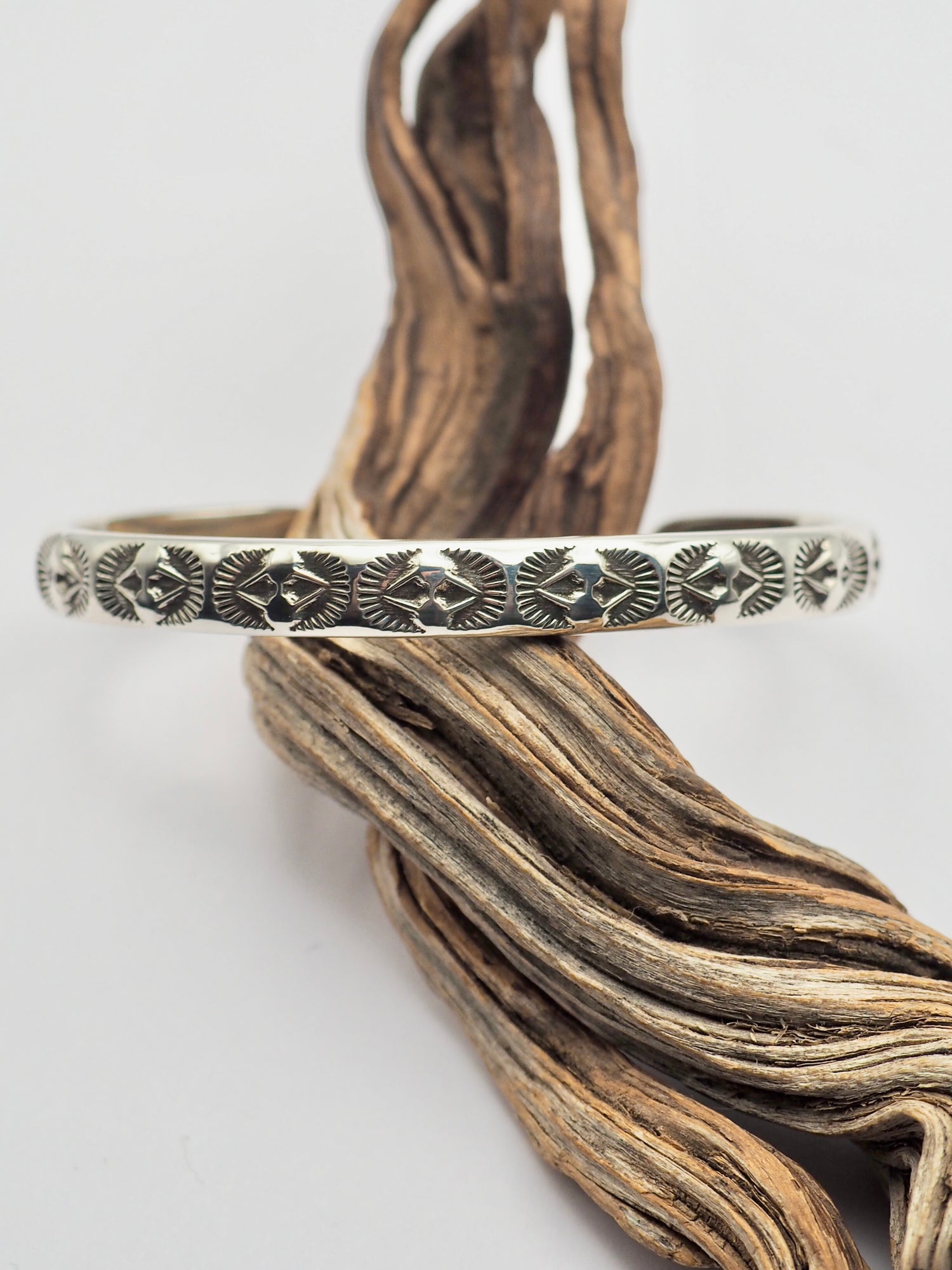 MTO Mesa Hand Stamped Stacker Cuff