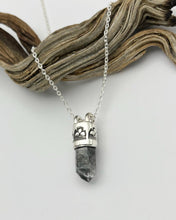 Tibetan Quartz Raincloud Talisman Necklace
