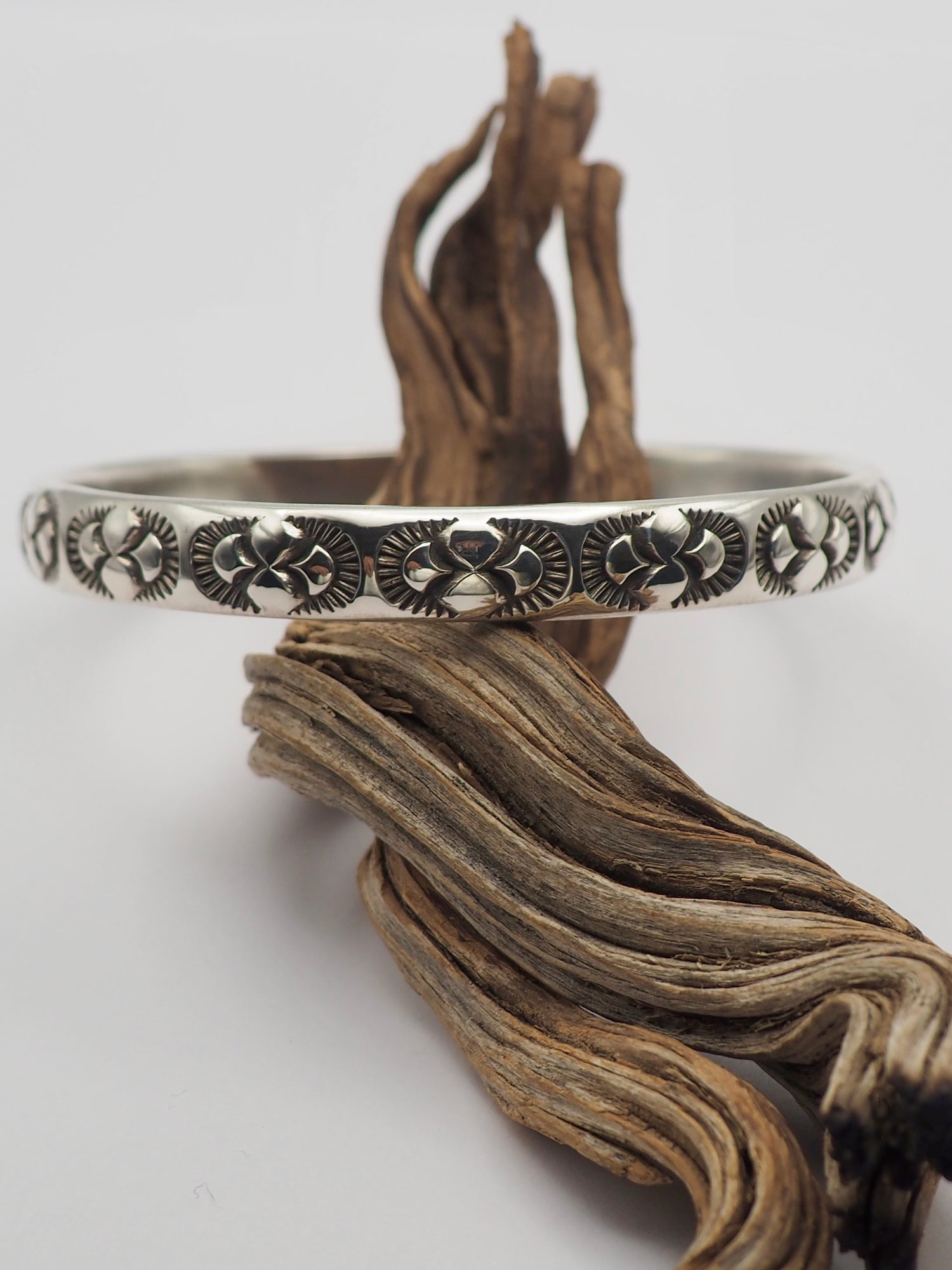 MTO Oasis Heavyweight Hand Stamped Bangle