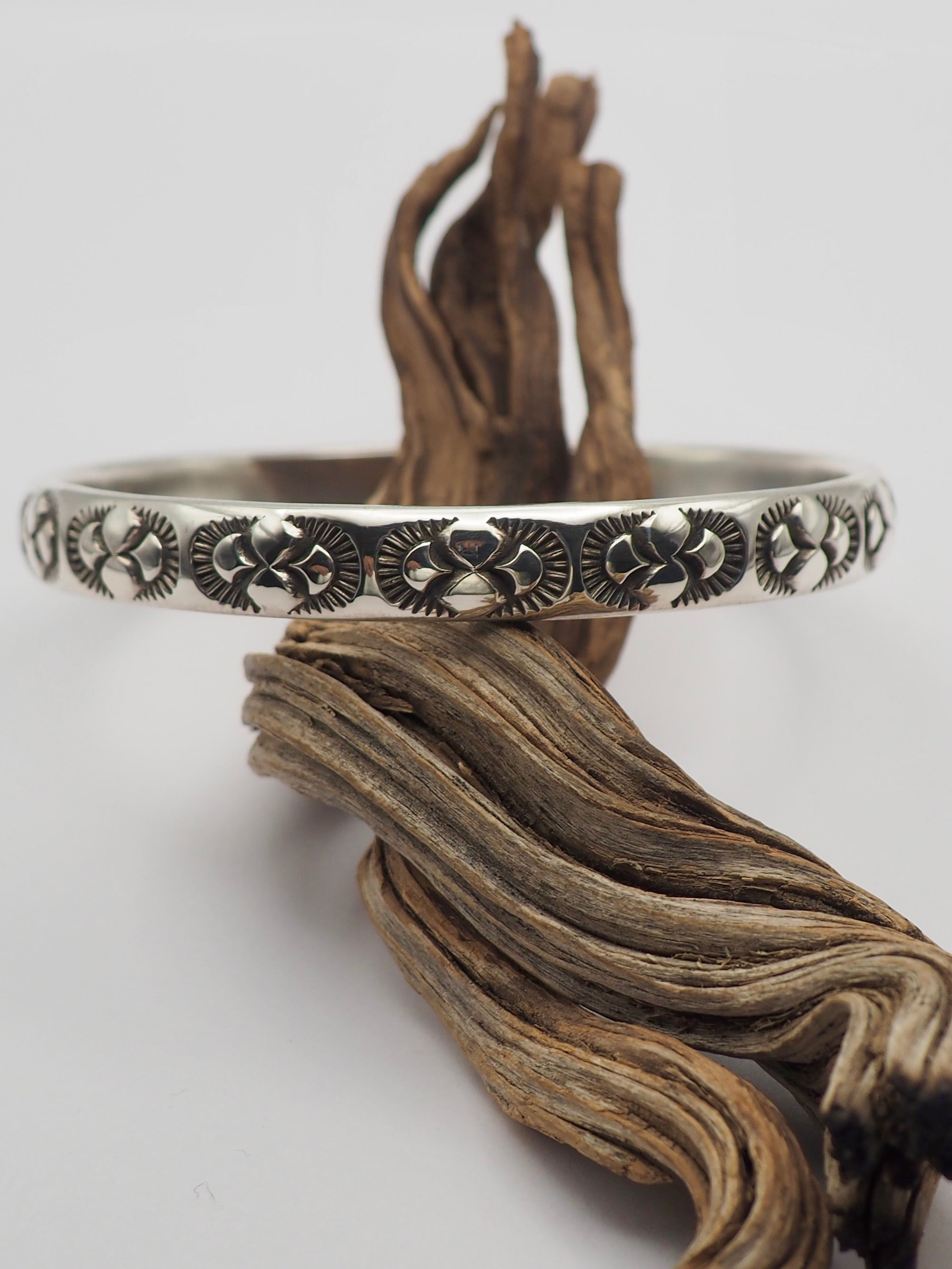 MTO Oasis Heavyweight Hand Stamped Bangle