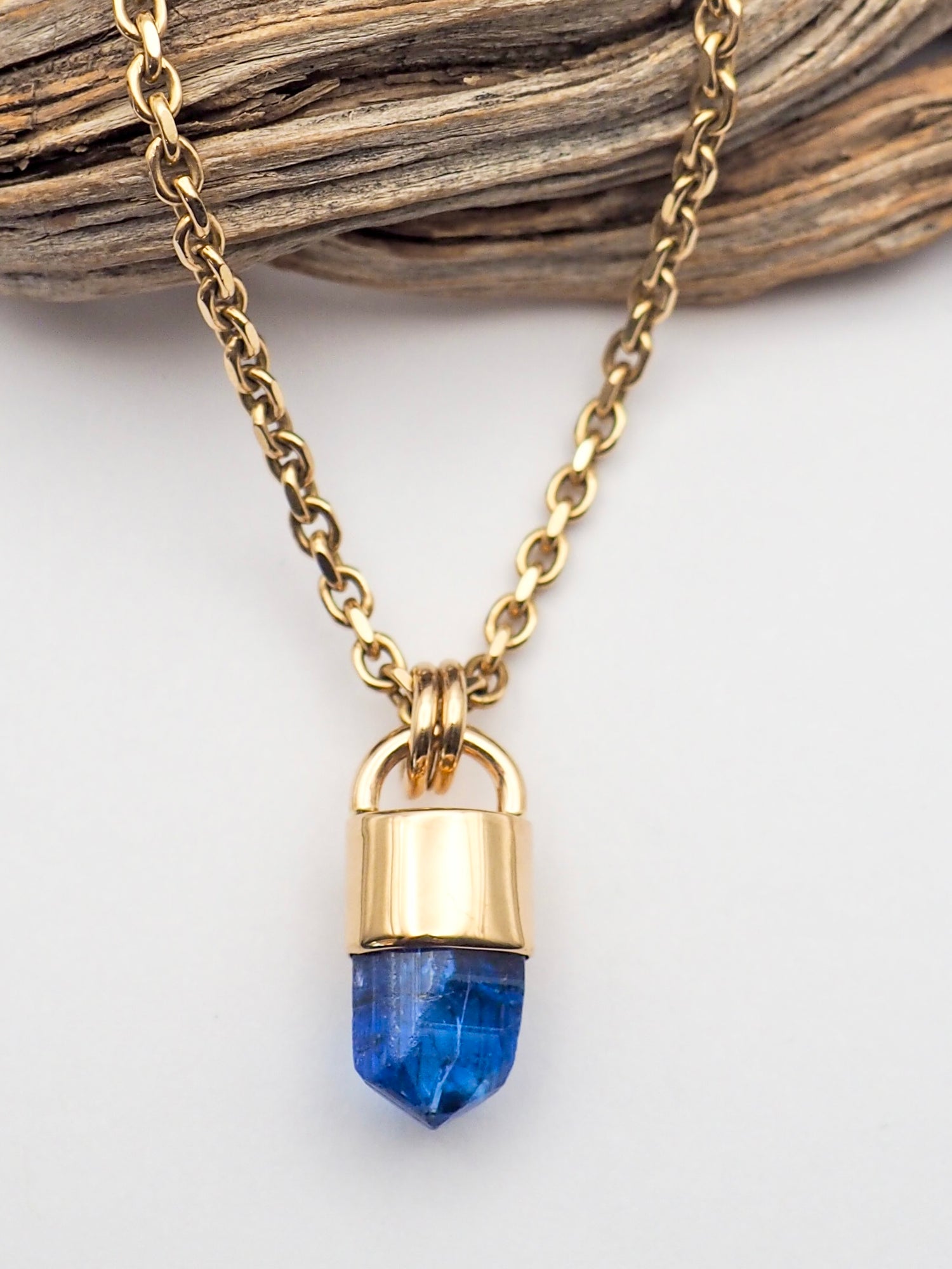 Tanzanite 14k Gold Pendant