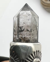 Tibetan Quartz Eye/Portal Talisman Necklace