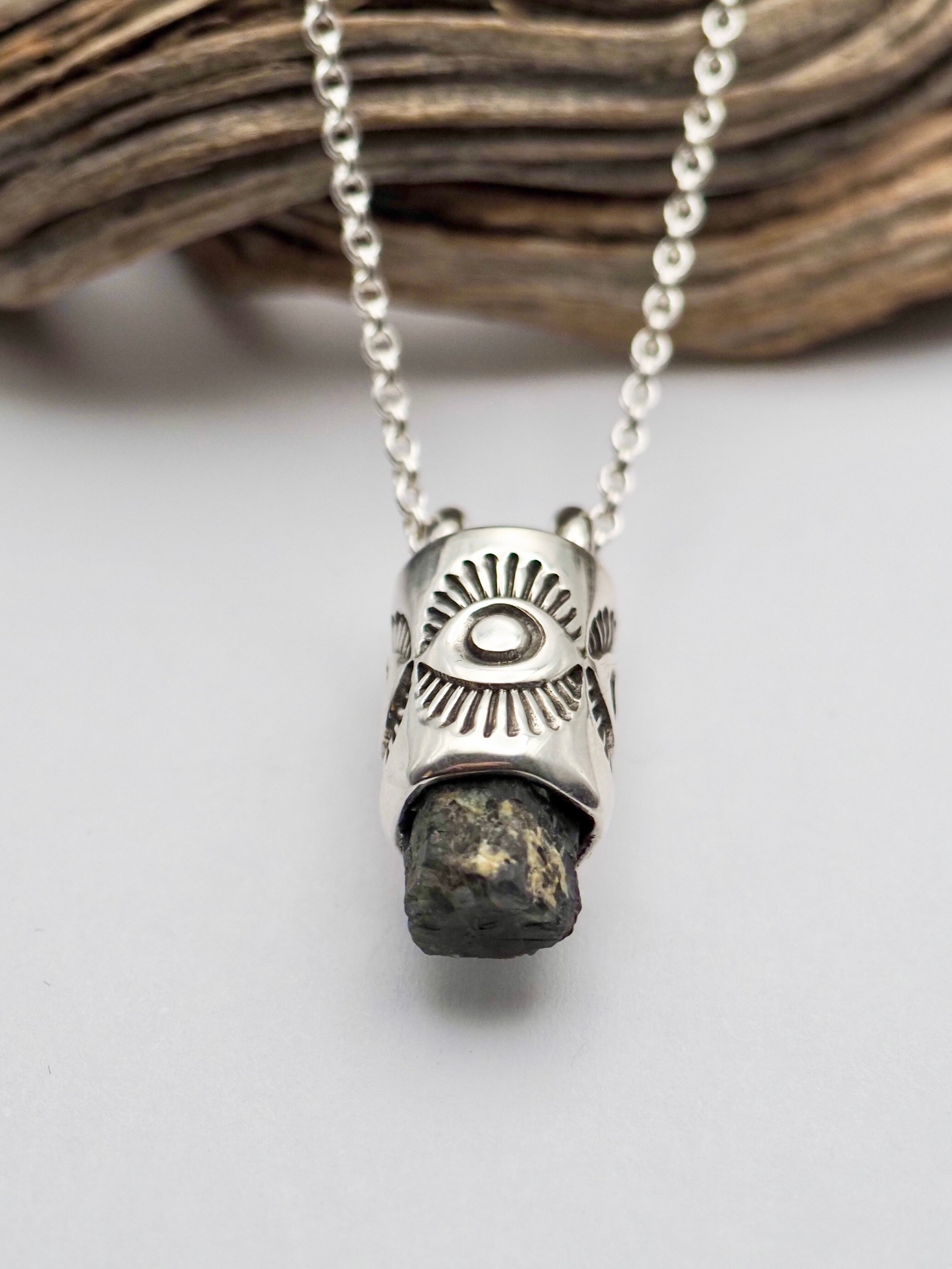 Alexandrite Eye Talisman Necklace