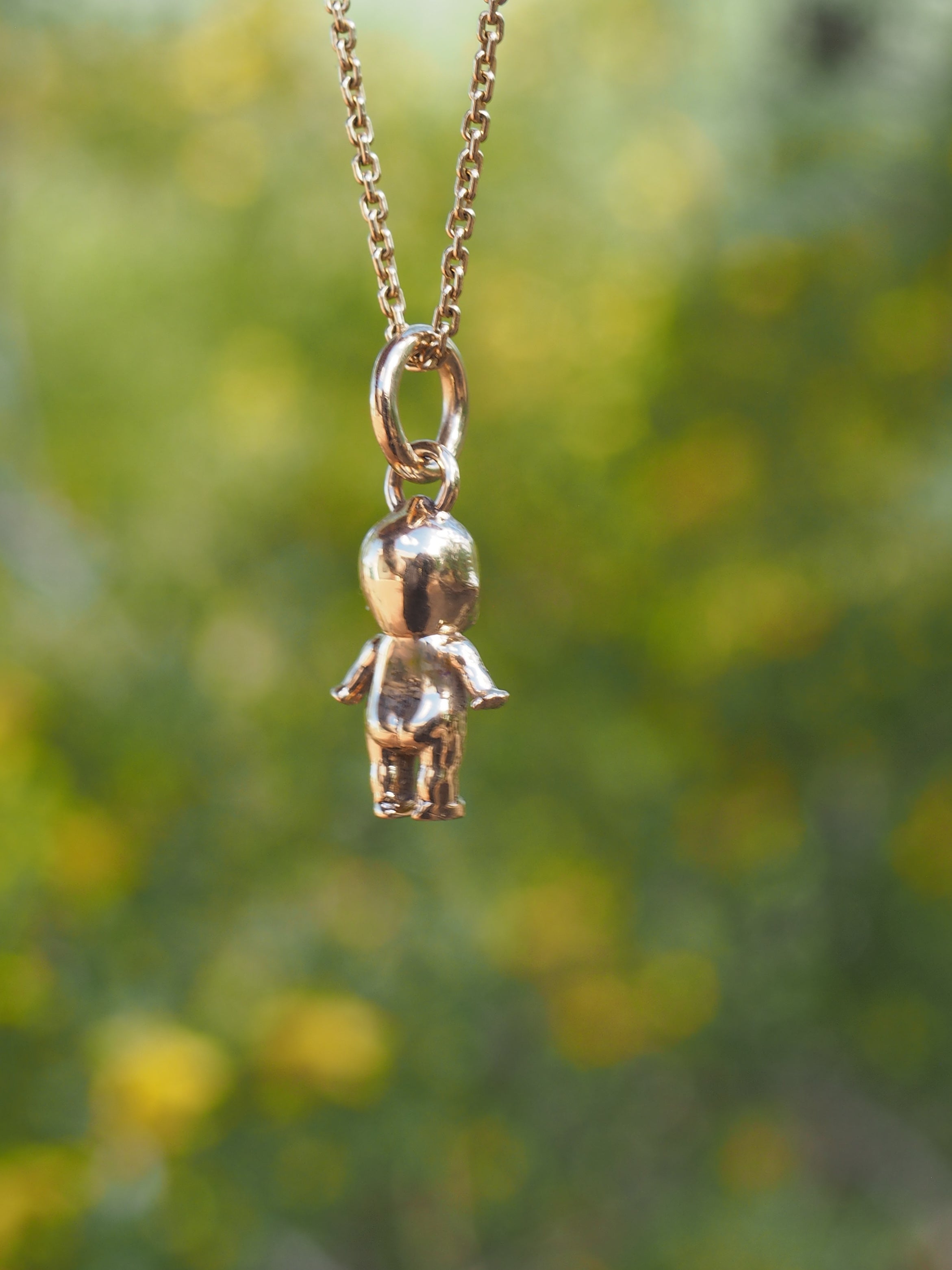 Pre ✦ Order 14k Kewpie Doll Pendant