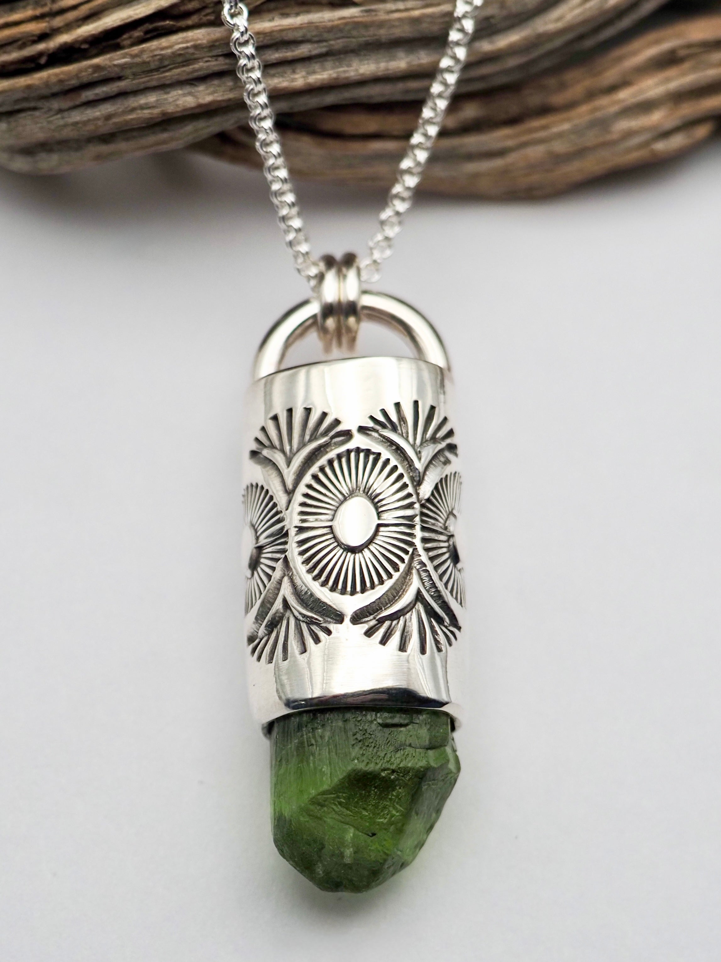 Peridot Sunshine/Desert Talisman Necklace