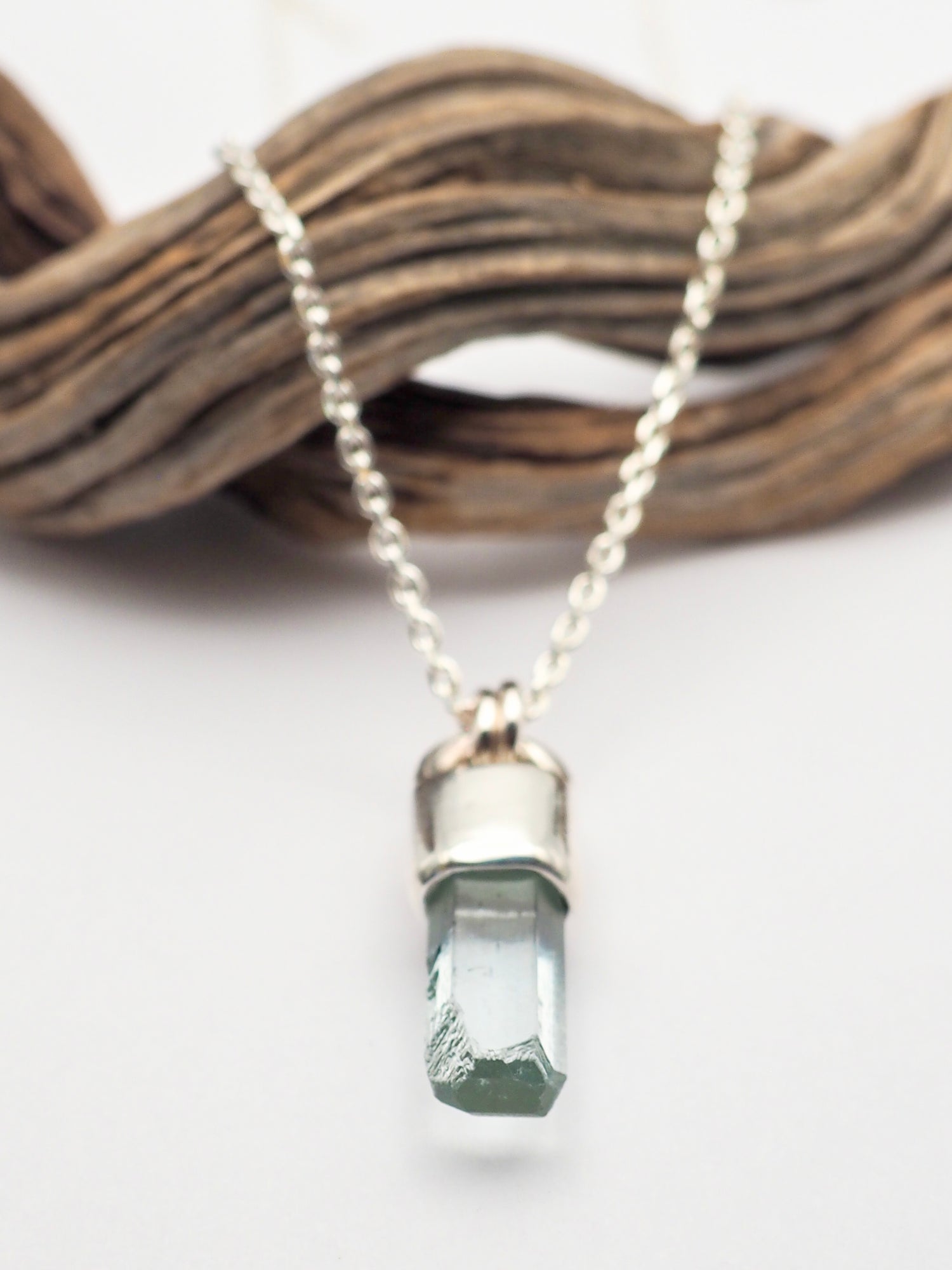 Aquamarine Talisman Necklace