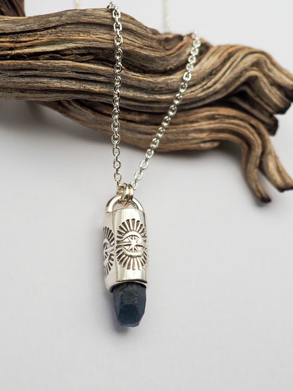Sapphire Portal Talisman Necklace