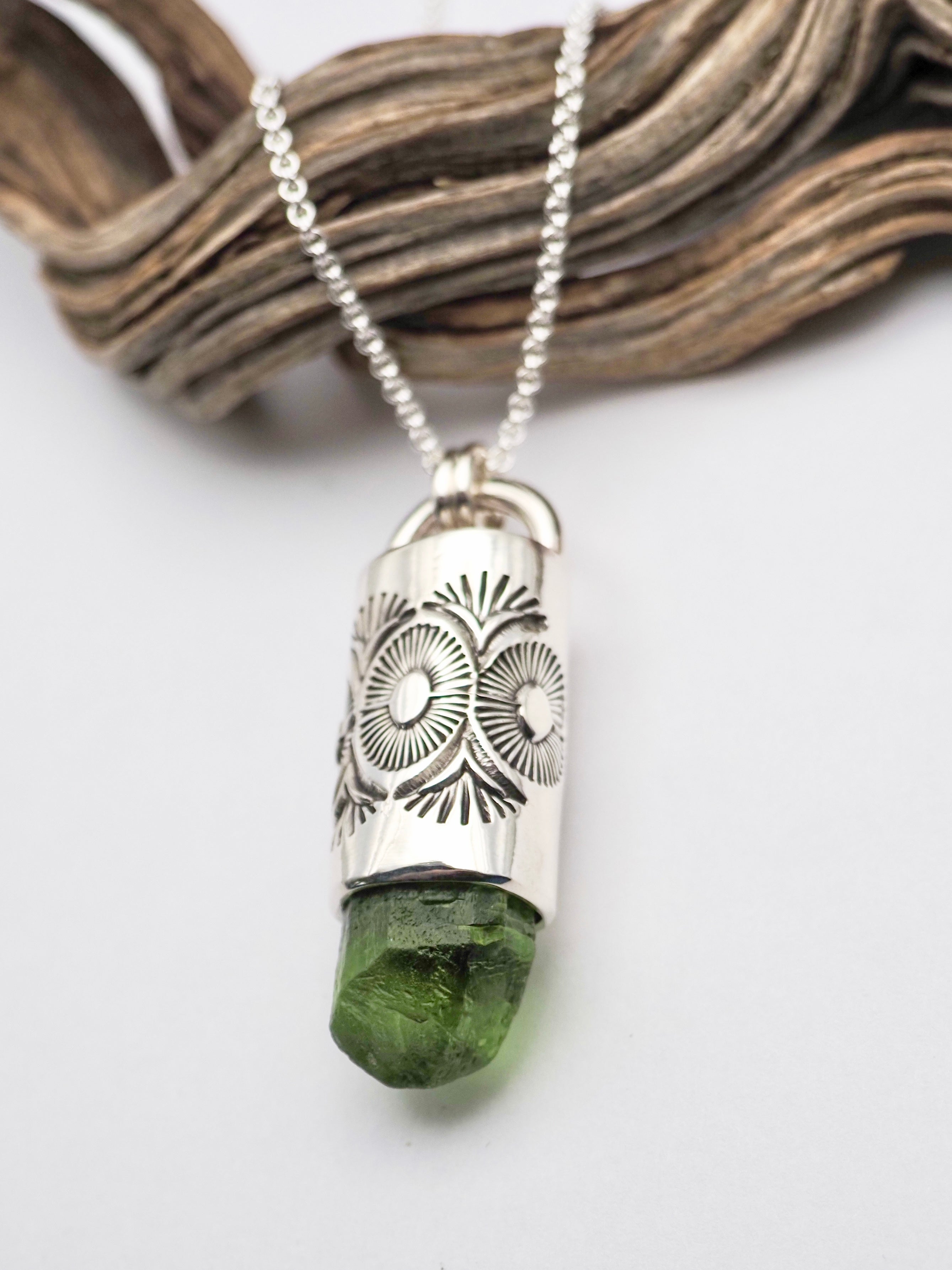 Peridot Sunshine/Desert Talisman Necklace