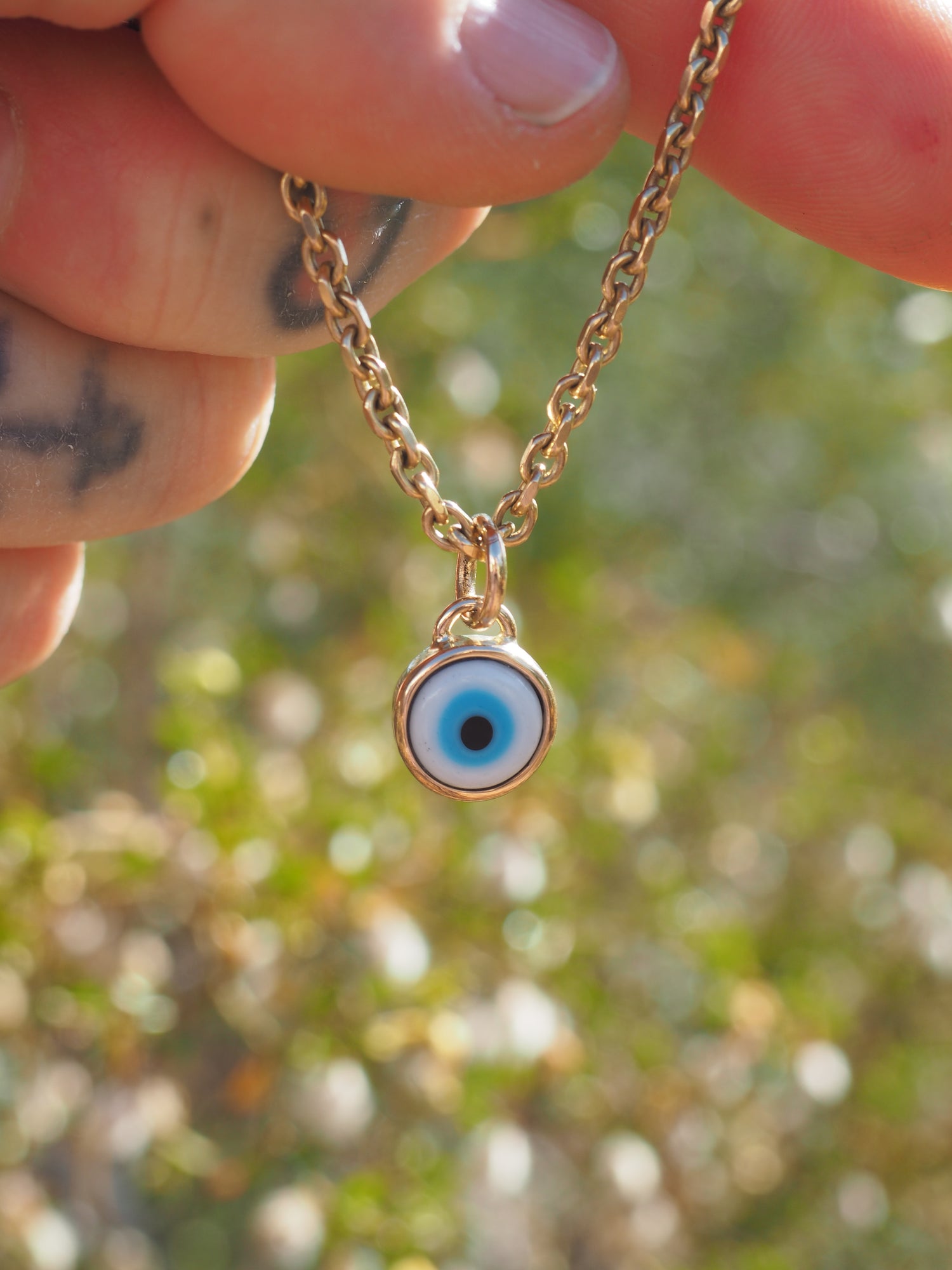 Pre ✦ Order 14k Evil Eye Pendant