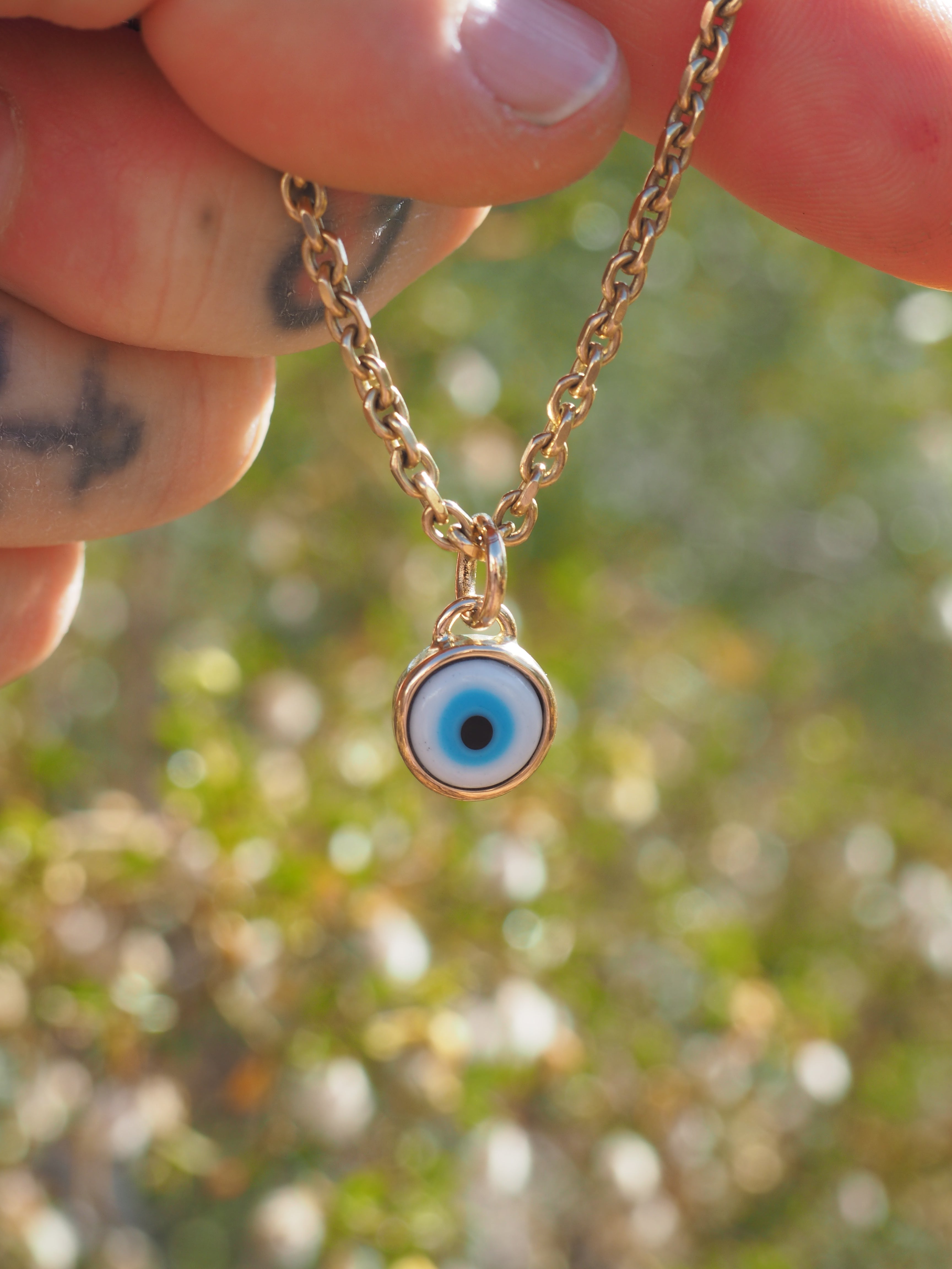 Pre ✦ Order 14k Evil Eye Pendant