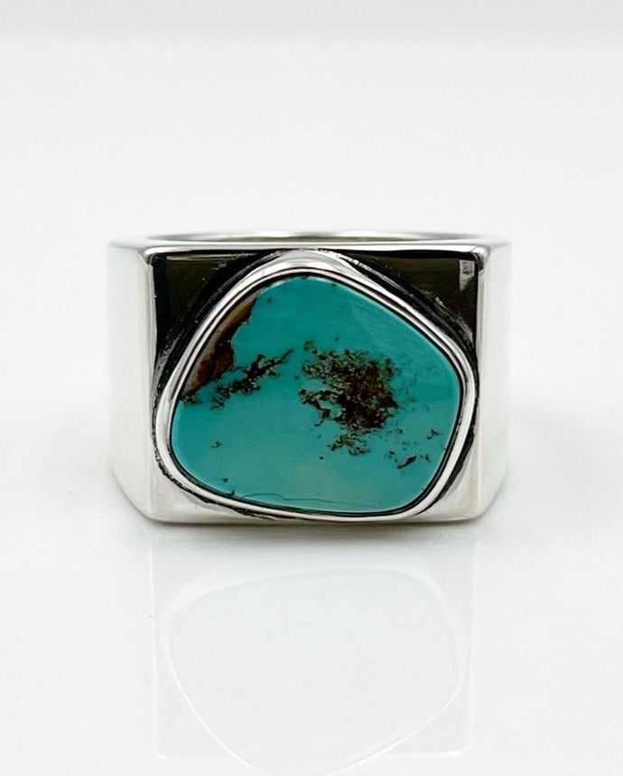 Royston Turquoises Chunky Signet Size 12.25