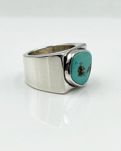 Royston Turquoises Chunky Signet Size 12.25