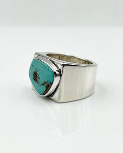 Royston Turquoises Chunky Signet Size 12.25