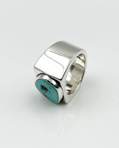 Royston Turquoises Chunky Signet Size 12.25