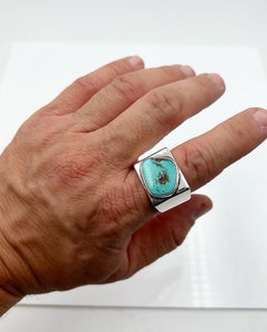Royston Turquoises Chunky Signet Size 12.25
