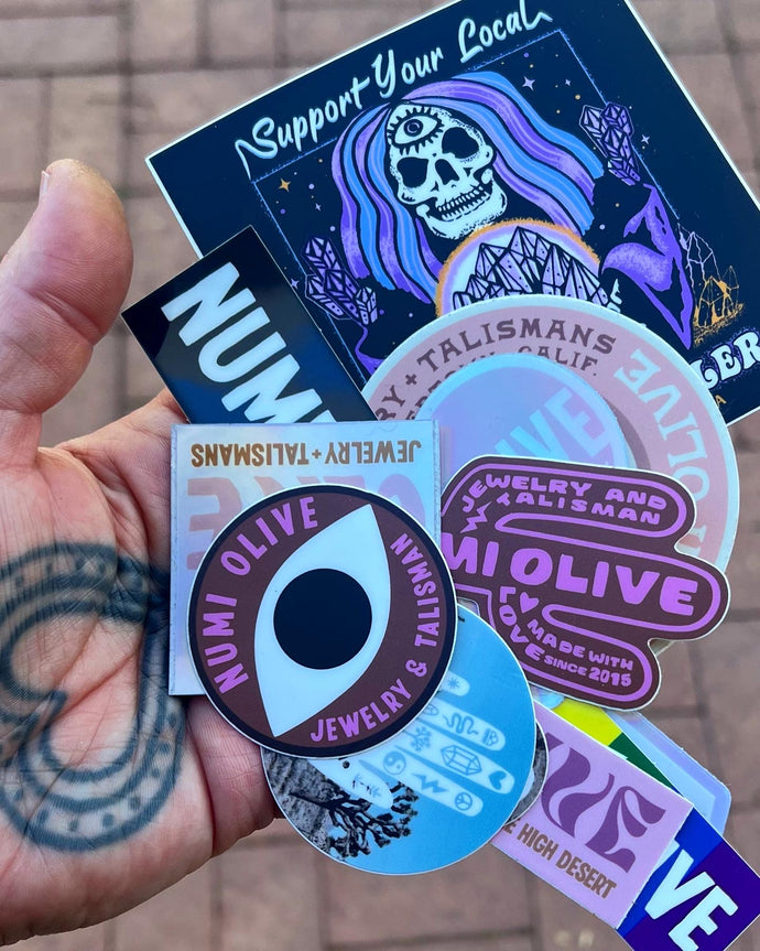 Numi Olive Sticker Pack!
