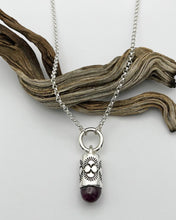 Ruby Oasis O Ring Talisman Necklace