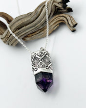 Zambian Smoky Amethyst Arroyo Talisman Necklace