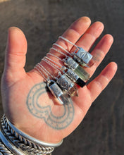 Black Tourmaline Tumbleweed Talisman Necklace