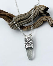 Washington State Chalcopyrite in Quartz Talisman Necklace