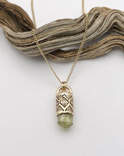 🏳️‍🌈Yellow Apatite Arroyo 14k Gold Talisman Necklace