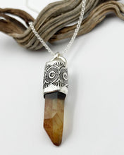Zambian Citrine Mojave Peyote Talisman Necklace