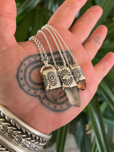 Thomas Range Topaz Portal Talisman Necklace