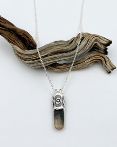 Thomas Range Black Topaz Tumbleweed Talisman Necklace