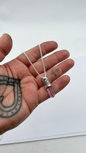 Purple Imperial Topaz Talisman for Janet