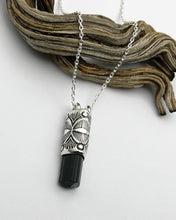 Black Tourmaline Mojave Eye Talisman Necklace