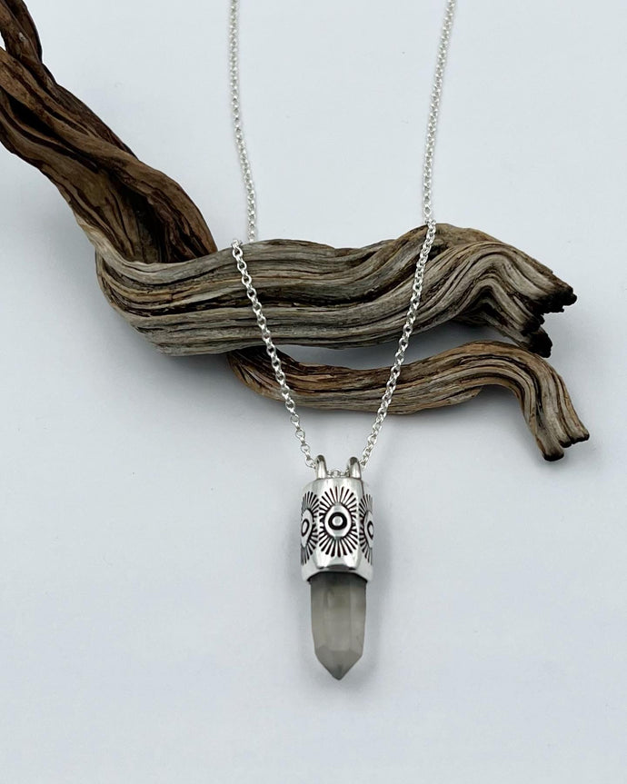 Colorado Citrine Tumbleweed Talisman Necklace