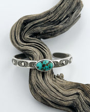 Carico Lake Turquoise Eye Heavyweight Stacker Cuff S/M
