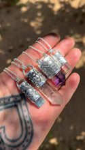 Pink/Green Tourmaline Eye Talisman Necklace