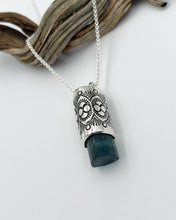 Brazilian Blue Tourmaline Oasis Talisman Necklace