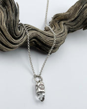 Tibetan Quartz Eye O Ring Talisman Necklace