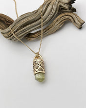🏳️‍🌈Yellow Apatite Arroyo 14k Gold Talisman Necklace