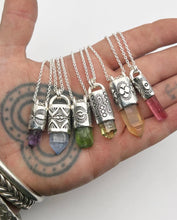 🏳️‍🌈Pink Tourmaline Tumbleweed Talisman Necklace