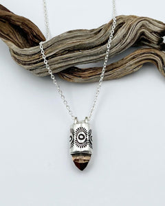 Thomas Range Topaz Tumbleweed Talisman Necklace
